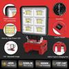 Portability Camping Work Light MultiFunction Lighting Tool for 18V/20V Tool Battery with USB & Type C Charging Port