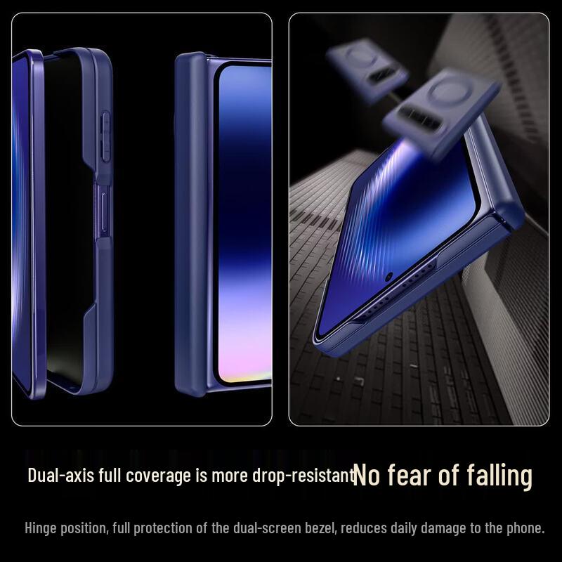 XUNDD Magnetic Airbag Frosted Phone Case for Huawei Pura X Max
