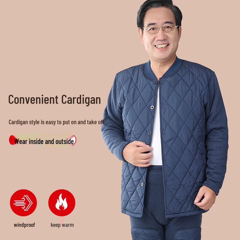 

Мужской зимний термокомплект Nanjiren L-4XL