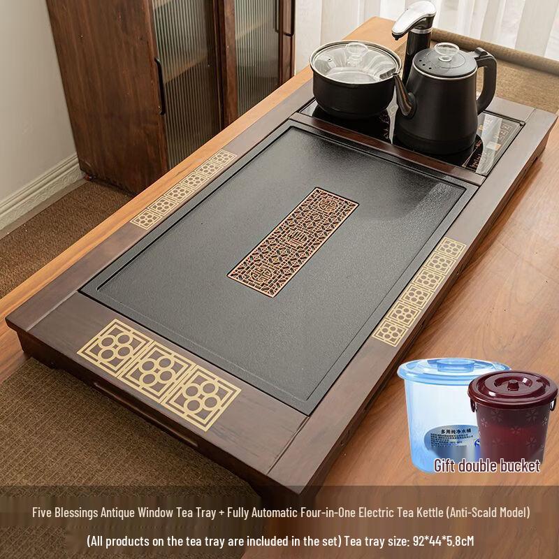 Cha Xun Automatic Teaware Set with Tea Tray