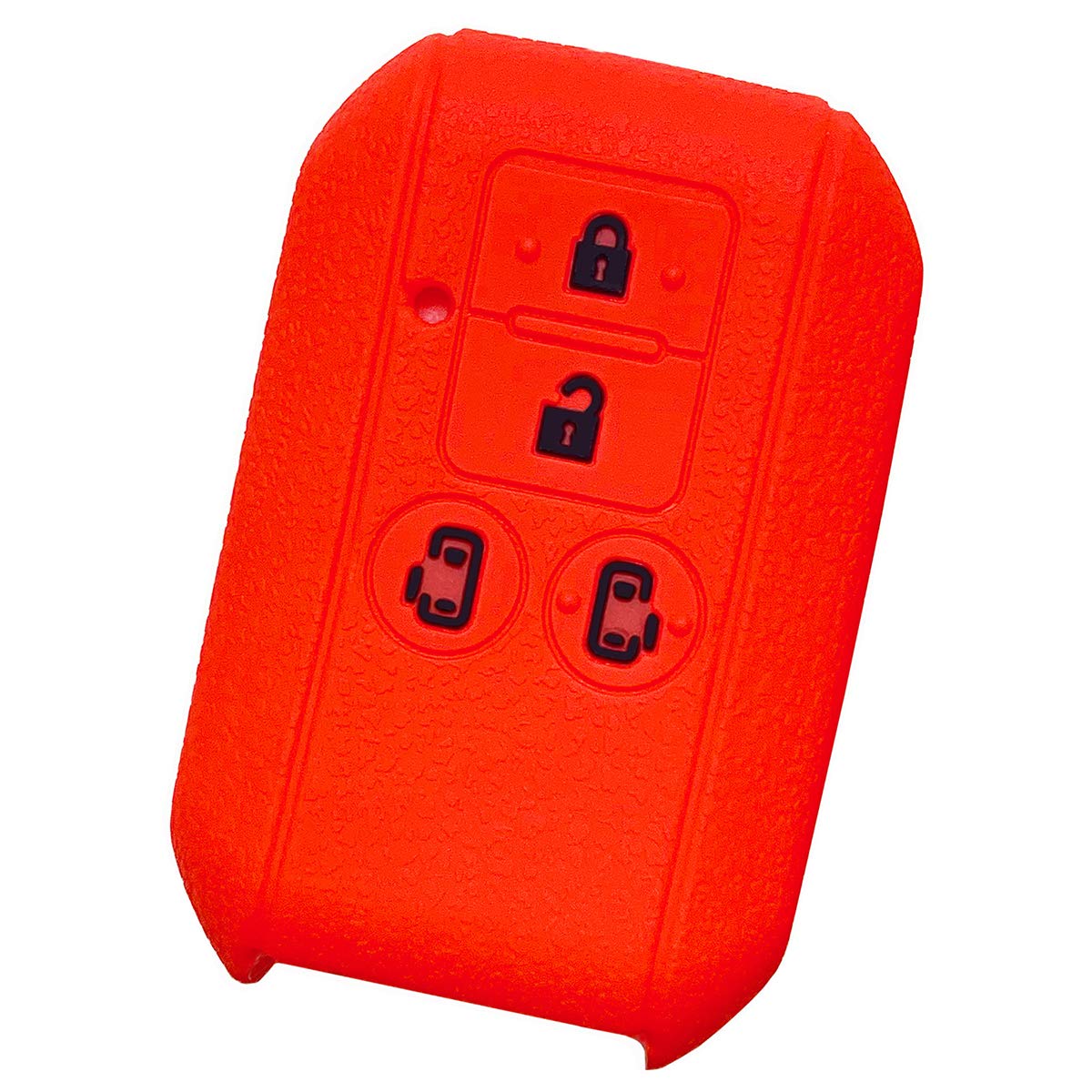 [IKT] Silicone cover for smart key for Suzuki cars, slide красный