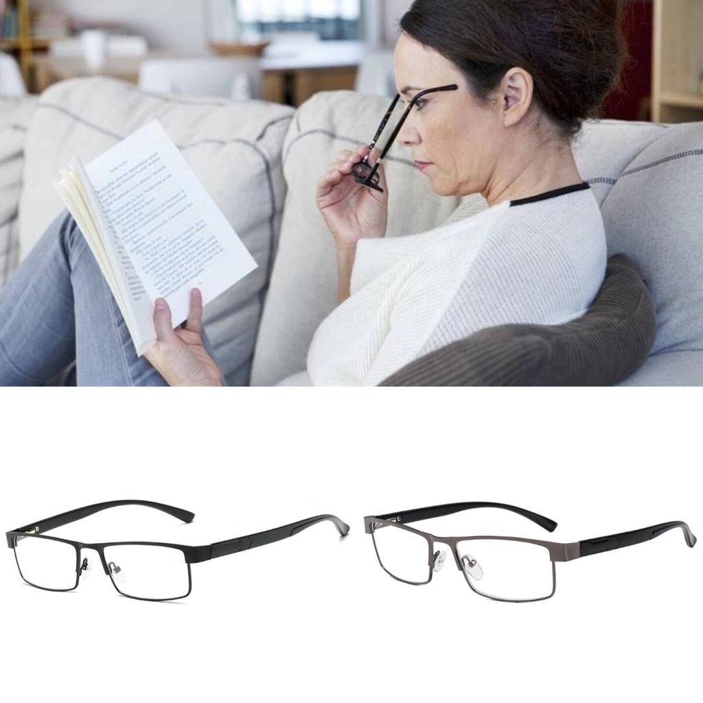 Trendy Metal Reading Glasses For Seniors Fashionable Optical Frame 2021 Summer Collection