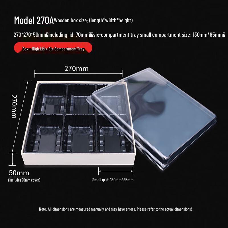 Disposable Wheat Straw Platter Packaging Set