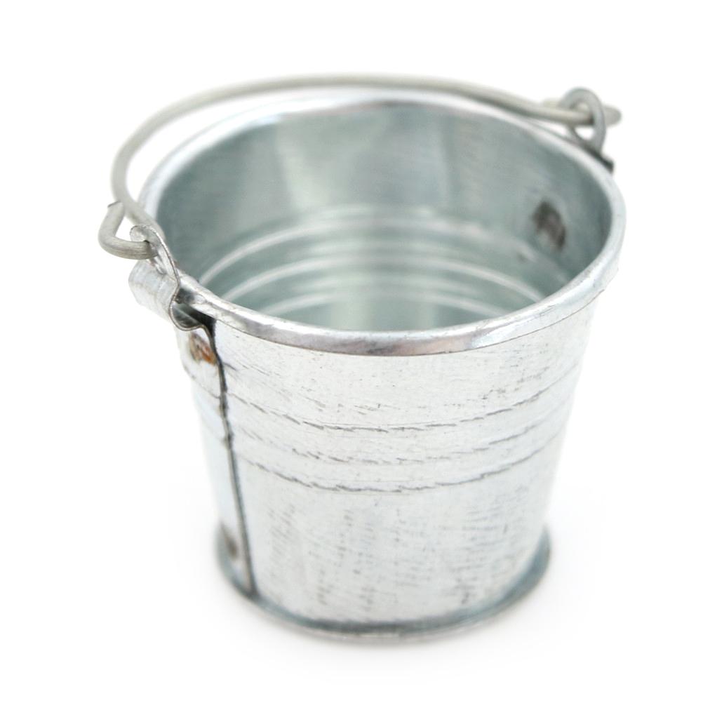 1/12 Metal Watering Can Buckets Garden Miniature Decoration For Children Kids Dolls Acces Dollhouse Miniature Furniture Toys