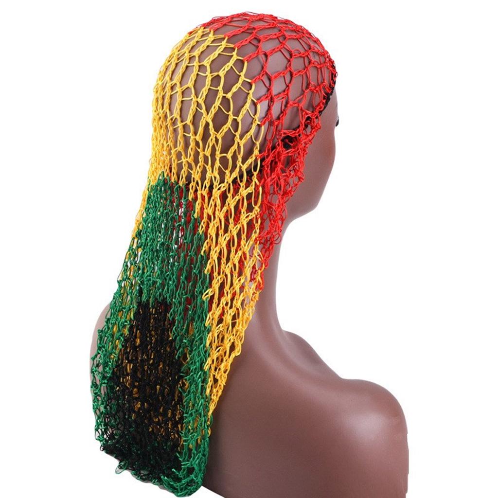 Multiple Color Stretchable Hair Net Snood Soft Fabric Crochet Head Cover Hair Protection Perfect for Any Outfit
