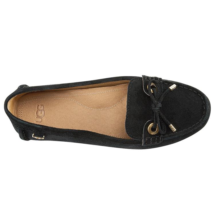 UGG Ansley Bow Glimmer Non Slip Breathable Athleisure Casual Sports Shoe Women's 1112284W-BLK