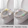 Universal Waterproof Zippered Toilet Seat Cushion - Cute, Thickened, and All-Season