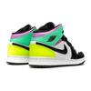Jordan 1 Mid Pastel Black Toe GS 554725-175