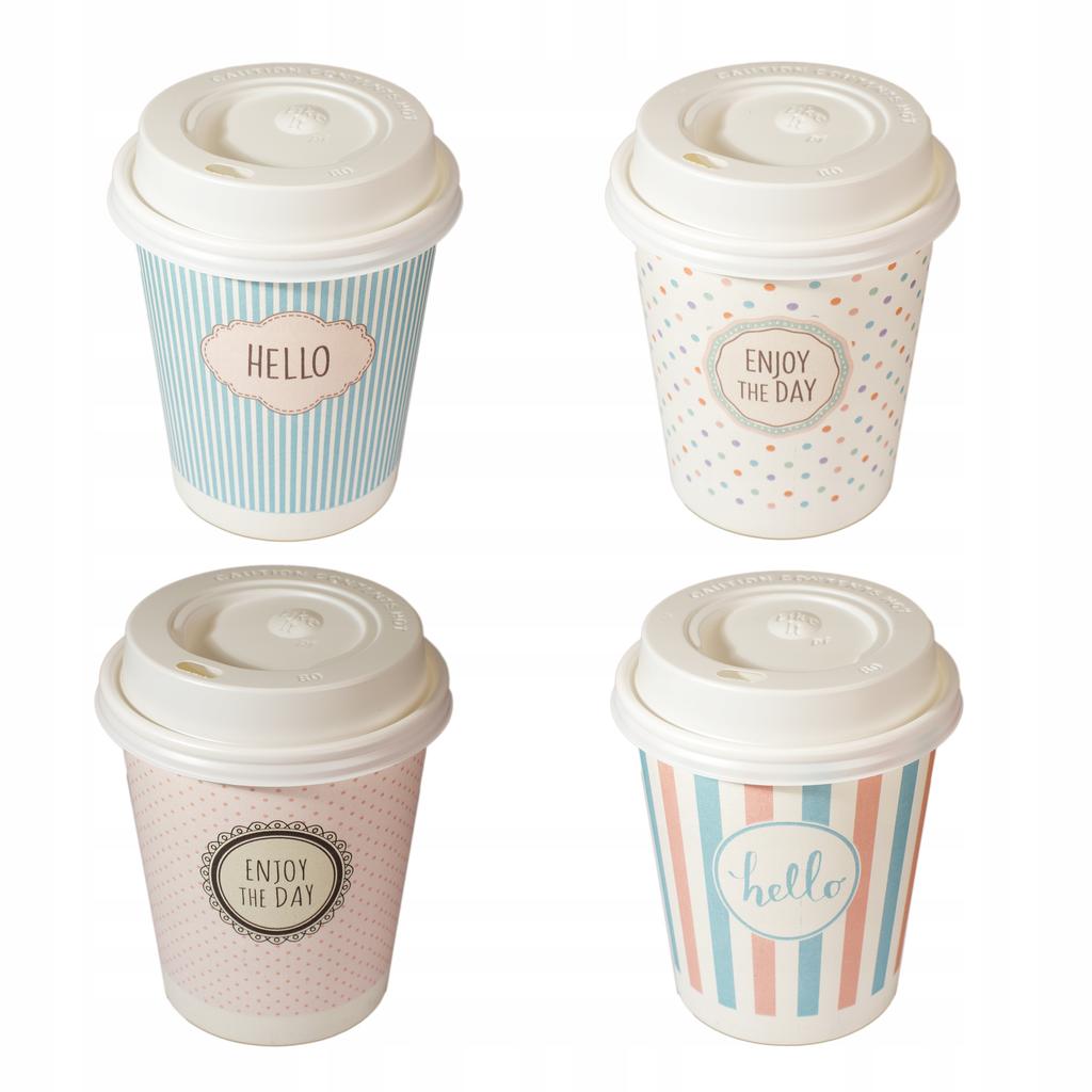 Paper Coffee Cup Pastels Tea Hot Drinks