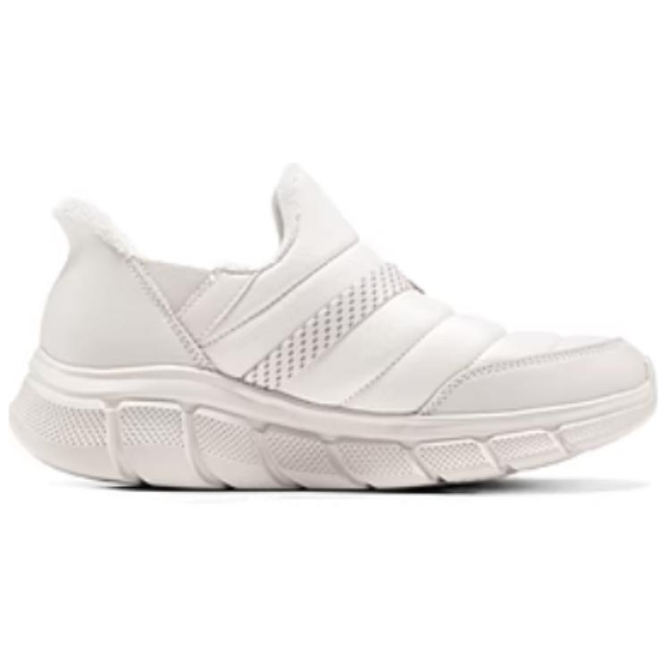Skechers Bobs Sport Comfortable Simple Low-Top Casual Shoes Women Sneakers White 117506-NAT