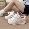 Pink Platform White Shoes Women's Summer New Board Shoes Versatile Casual Bread Shoes