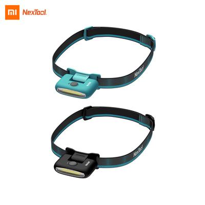 NEXTOOL Stirnlampe, COB, Mehrzweck-Scheinwerfer, wasserdicht, wiederaufladbar, Typ C, Stirnlampe, LED-Taschenlampe, Außenlampe