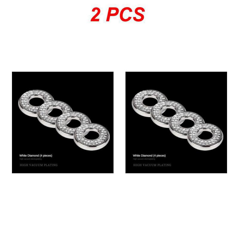 1~8PCS Door Lift Interior Trim Shining For Mercedes-benz Inner Door Lock Pull Cover Door Bolt Decorative Cover