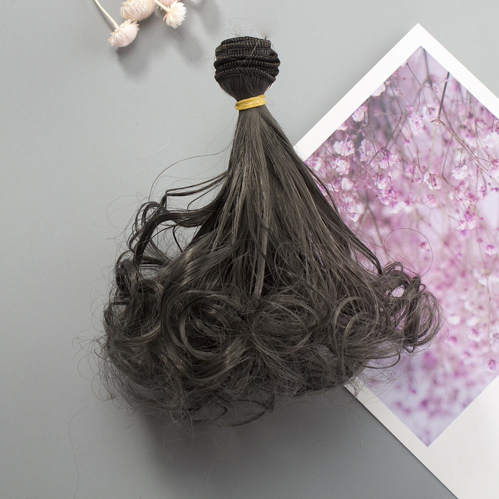 Multicolor BJD SD Curly Hair 15*100cm Cataleya Doll Wig All Dolls Hair Wigs DIY Toys