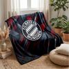 Bayern Munich Theme Blanket Soft Flannel Blanket Plush Throw Blanket Cozy Sofa Bed Blanket for Home Decor