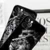 Wolf Lion Tiger Animal Phone Case For Apple iPhone 16e 16 15 14 13 12 11 Pro Max XR XS 7 8 16 Plus SE2 Back Cover Silicone Cases