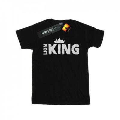 Womens/Ladies The Lion King Movie Crown Cotton Boyfriend T-Shirt