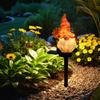 Garden Courtyard Decoration, Solar Lights, Outdoor Resin Floor Mounted Lights, Handicrafts
