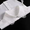 Korean Stand Lapel False Collar Women Embroidery Faux Col Half Shirt Blouse Fake Collars Sweater Shirt Detachable Collars