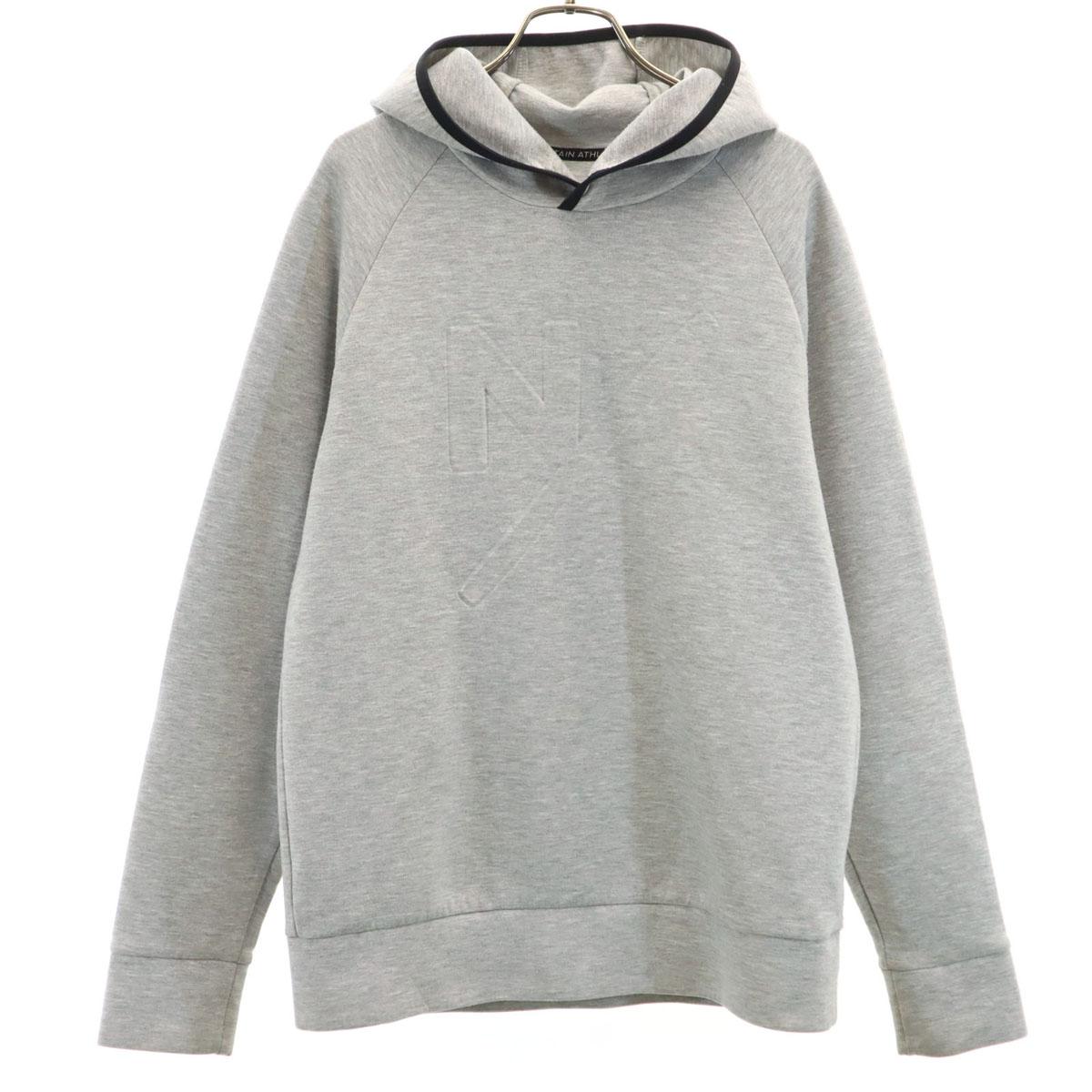 

THE NORTH FACE Long sleeve Parker L Gray NT61890NW Outdoor Sweatshirt Men s Used