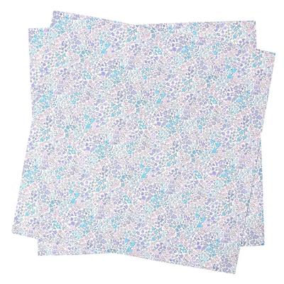 מפה לאוכל בסגנון ממתקים צבעוניים, גודל סטנדרטי, PET, גן חיות פרחוני