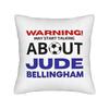 Pink Jude Bellingham Pillowcases  Funny Pillow Case For Couch Sofa Bedroom Soft Pillow Cover