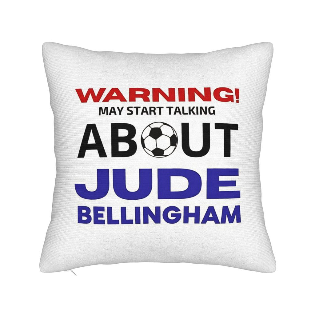 Pink Jude Bellingham Pillowcases Funny Pillow Case For Couch Sofa Bedroom Soft Pillow Cover