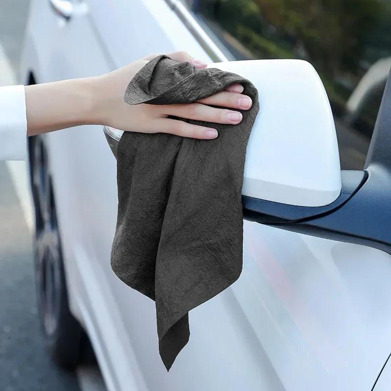 Magic Cloth Window For Kitchen Dishcloth Cleaning Tool Household Glass Reusable Thickened Towel Microfiber New Traceless Goods