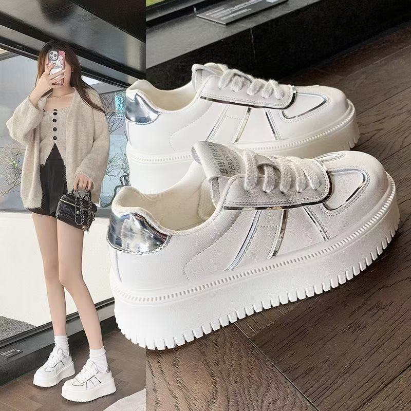 Muffin Shoes Autumn New Ins Shoes Sports and Leisure Board Shoes Tide