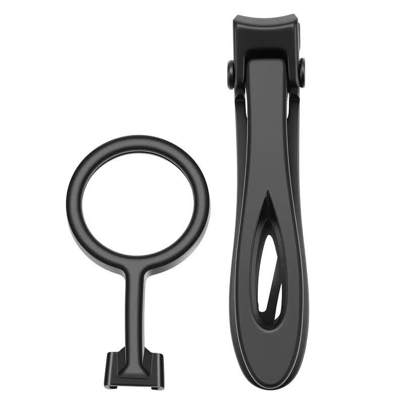 Dazao Stainless Steel Toenail Clipper with Magnifier