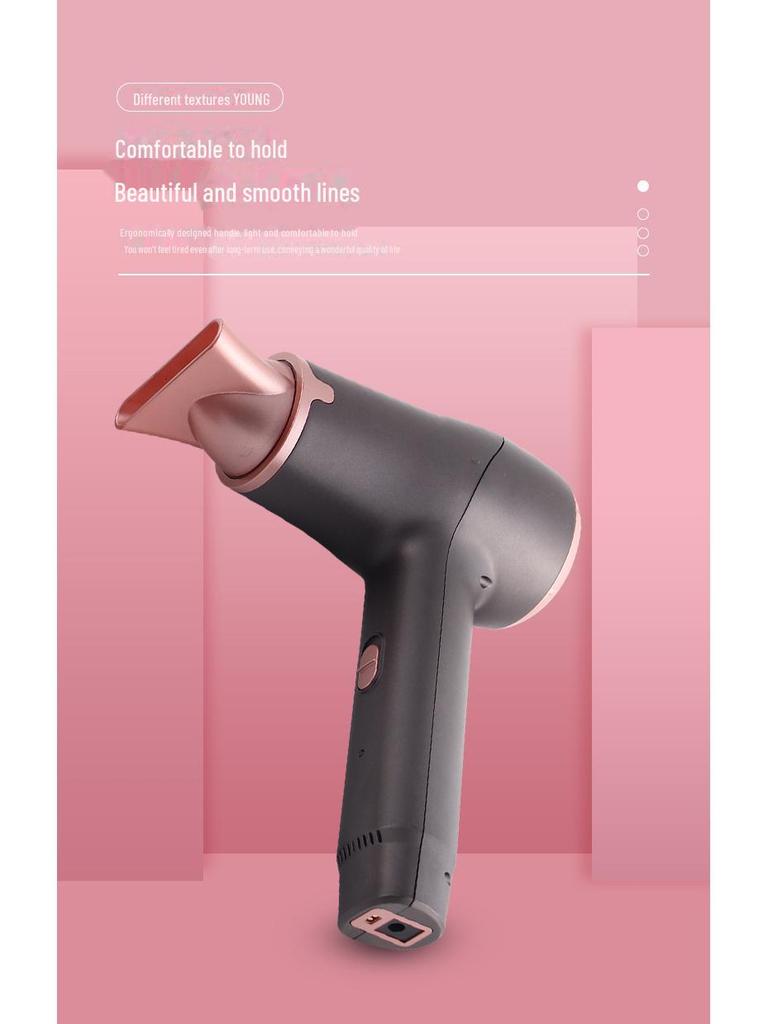 Cordless Hot & Cold Hair Dryer for Home, Dorm, and Outdoor Use
