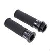 1'' 25mm Chrome Handle Bar Hand Grips for Touring Soft Tail