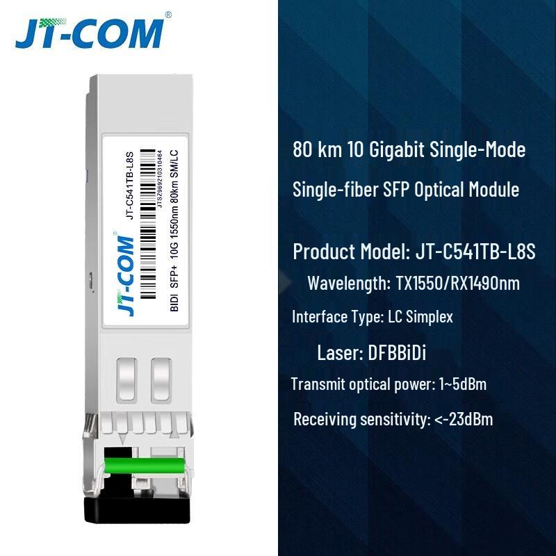

JT-COM 10G SFP+ Single-Mode Single-Fiber Optical Transceiver Module