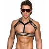 Men's Elastic Shoulder Strap Chest Harness Lingerie Costume Hollow Out Costume for Nightclub