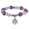 JYL Bracelet Couple Magnetic  Healing Stone Charm Enhances Health & Bond