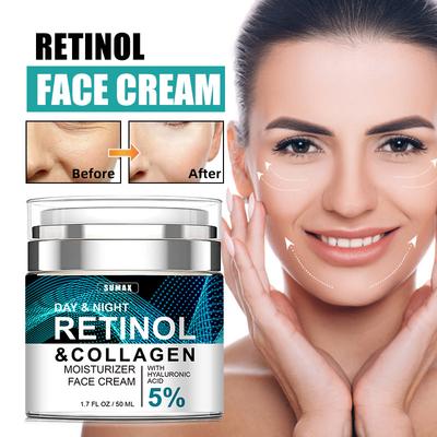 50 ml retinol kolagenový krém proti vráskám zpevňující hydratační rozjasňující hydratační hydratační VE krém