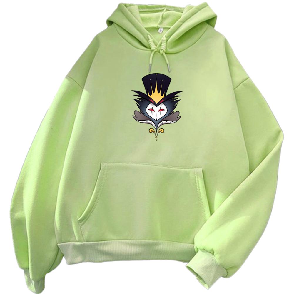 Helluva Boss Hoodies Stolas Sweatshirts Anime Men Woman Hoodie Adult Comics Printing Fleece Pullovers Winter Clothing