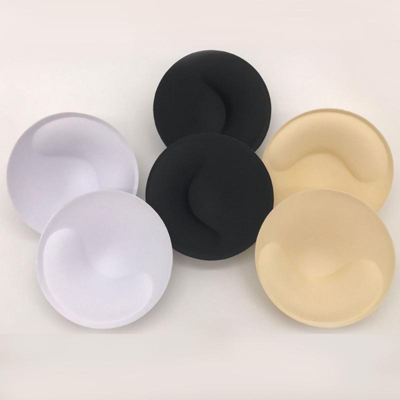 Sports 3D Bra Pads Replaceable Lining Thickened Gathered Thin Bra Cup Split Sponge Chest Pads