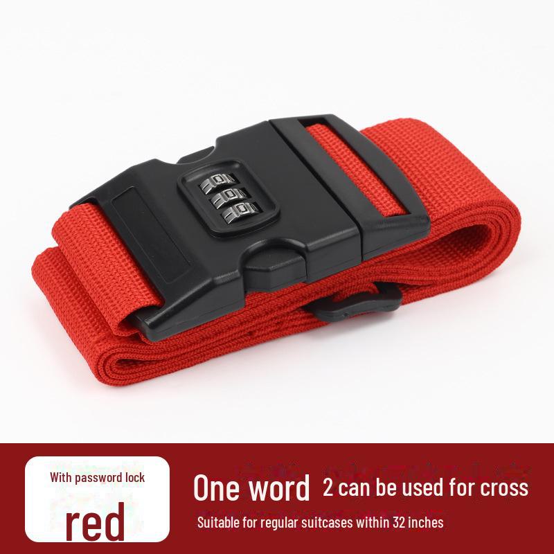 Cross Strap Suitcase Stabilizer: Secure Adjustable Travel Luggage Reinforcement