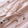 Long Pure Cotton Gauze Bathrobe - Absorbent Spring/Summer Nightgown for Couples