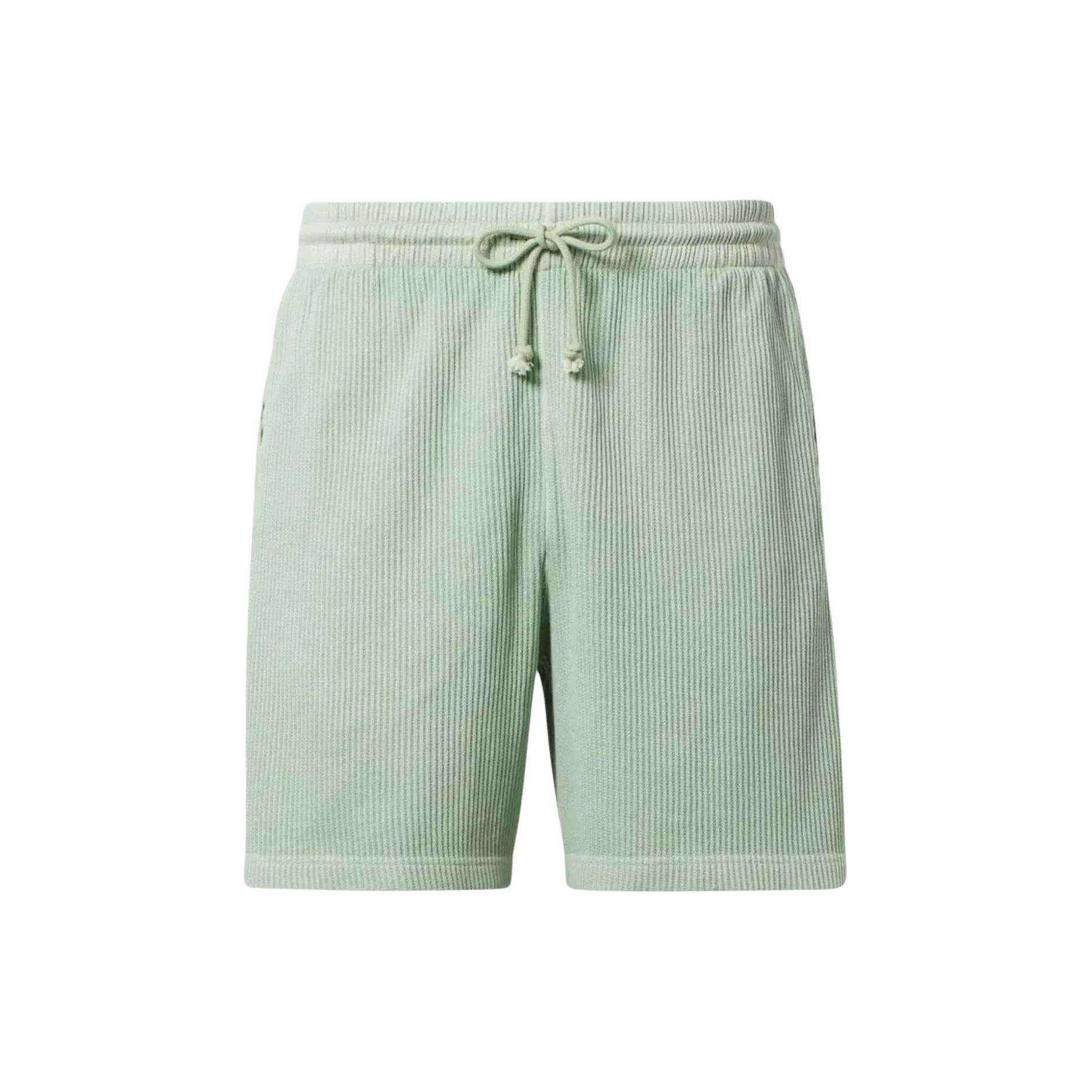 Reebok CL ND WAFFLE SHORTS Повседневные шорты Мужские Светло-шалфейный Зеленый H54436 XL