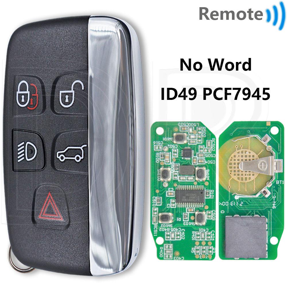 Great ID49 Chip 315/433MHz KOBJTF10A Smart Car Remote Key For Land Rover Range Rover Sport Evoque Discovery 4 Freelander Jaguar