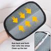 2Pcs Pet Hair Removal Glove for Cats & Dogs, with 2Pcs Toothbrush, Upgraded Five-Finger Electrostatic Pet Hair Gloves, Washable Reble Pet Hair