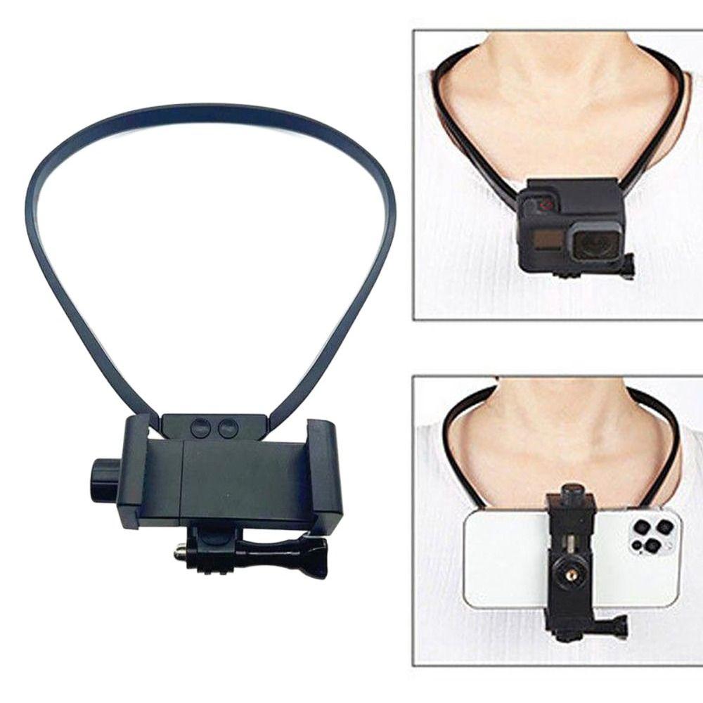 Suspension Neck Phone Stand Mount Smart Phone Holder for Go Pro Hero/Insta360 Camera Accessories
