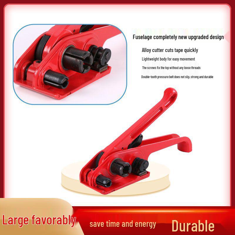 

Manual PET/Plastic Strap Tensioner and Bundler