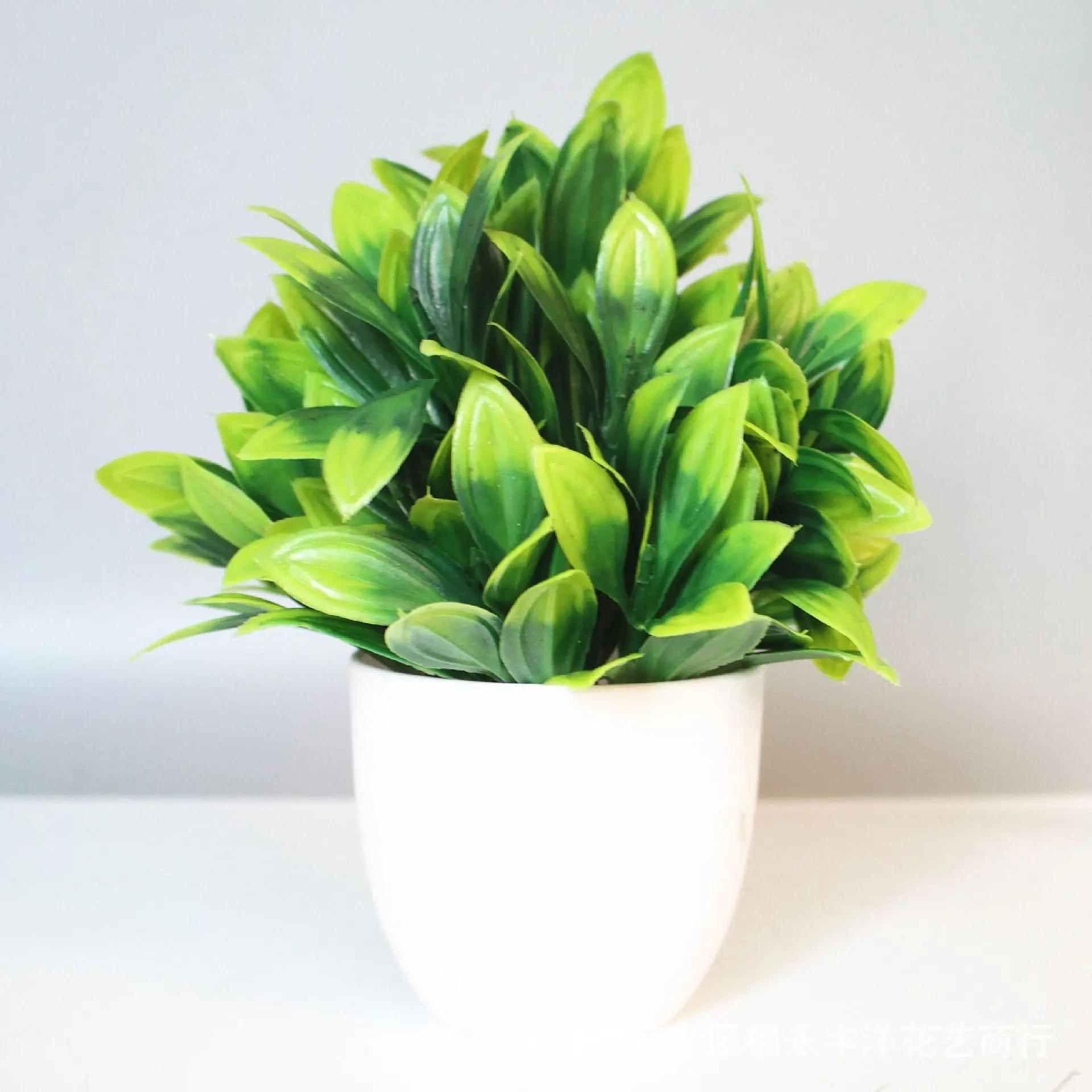 

Artificial Plant Potted Plants Fake Green Plants Indoor and Outdoor Decorations Plastic Bonsai Home Decorations