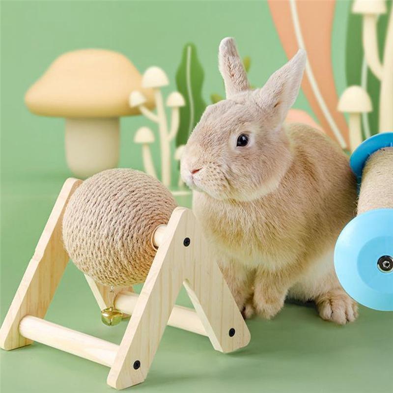 M-Modern-Pet Cat Cat Scratching Scratcher Bunny Chewing Snack Sisal Grinding Claw Board Bunny Scratch Eas
