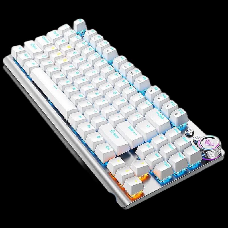 AULA F3001 87-Key Tri-Mode Wireless Mechanical Keyboard