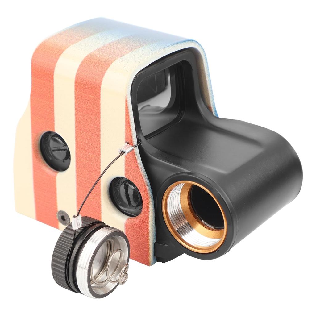 Airist EO556-BR US Flag Replica Dot Sight, EXPS2 Holographic Sight with Bright Lens, Airsoft Riflescope