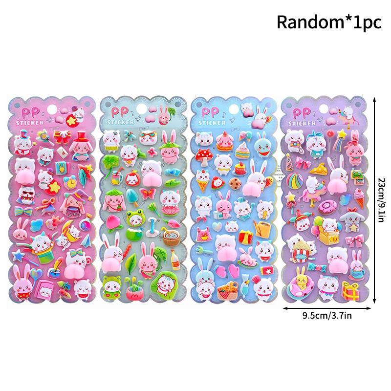 3D Stickers Bonbon Drop Seal Stickers Decorative 3D Sticker for DIY Phone Case Diary Scrapbook Laptop Decals Party Favors Gifts